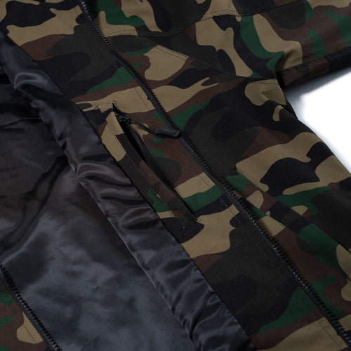 Always On Hoodie Jacket Woodland Camo