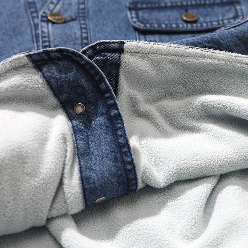 Logo Washing Vest Denim Light Blue