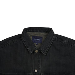 Big Cargo Loosefit Denim Jacket Vintage Black