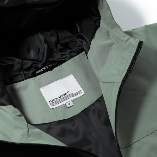 Reflective Drabbit Hooded Jacket Khaki