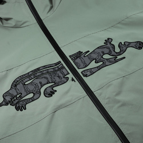 Reflective Drabbit Hooded Jacket Khaki