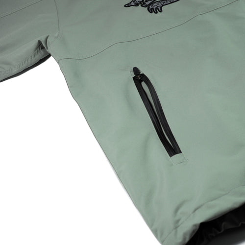 Reflective Drabbit Hooded Jacket Khaki