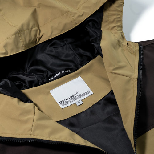 Natureline Wide Hooded Jacket Olive Brown