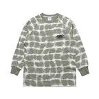 Awf Logo Tie-Dye Long Sleeve Khaki
