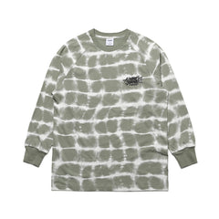 Awf Logo Tie-Dye Long Sleeve Khaki