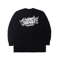 Awfb Big Logo Long Sleeve Black