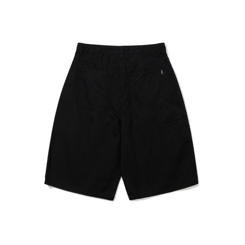 Carpenter Loosefit Cotton Short Pants Black