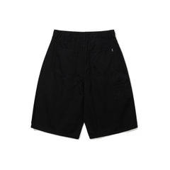 Carpenter Loosefit Cotton Short Pants Black