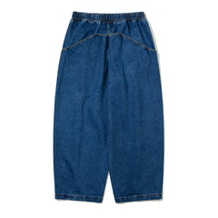 Super Wide Denim Pants Blue