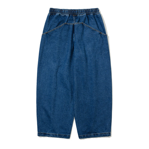 Super Wide Denim Pants Blue