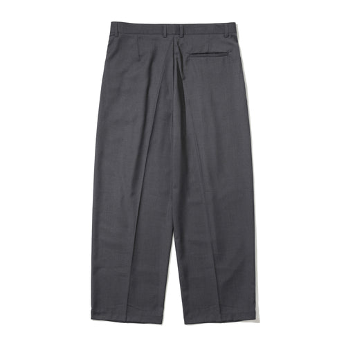 Twotuck Wide Slacks Gray