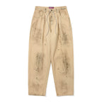 Mid90 Baggy Denim Pants Dirty Wash Beige