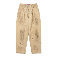 Mid90 Baggy Denim Pants Dirty Wash Beige