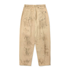 Mid90 Baggy Denim Pants Dirty Wash Beige