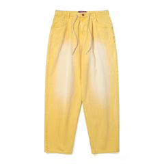 Mid90 Baggy Denim Pants Wild Wash Yellow
