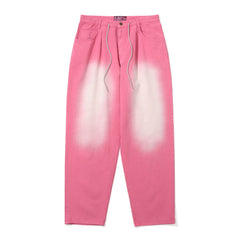 Mid90 Baggy Denim Pants Wild Wash Pink