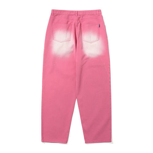 Mid90 Baggy Denim Pants Wild Wash Pink