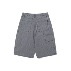 Carpenter Loose Fit Shorts Gingham Check