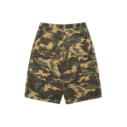 Carpenter Loose Fit Shorts Woodland Camo