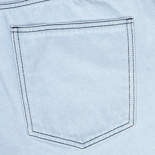 Newtro Super Baggy Denim Pants Ice