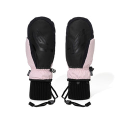Overthinking Zip Pocket Match Up Mittens Pink