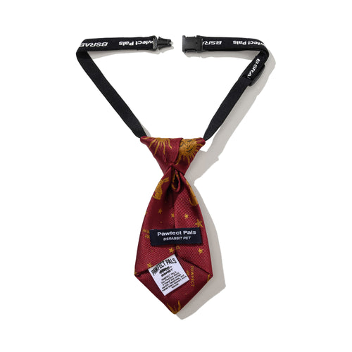 Pet Short Tie Burgundy