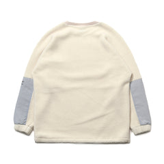 Cld Fleece Pullover Cream
