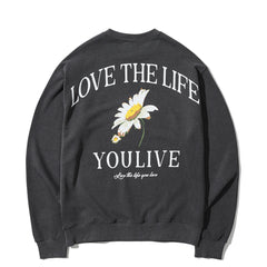 Lovedaisy Crewneck Pigment Black