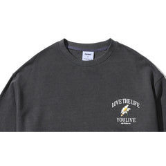 Lovedaisy Crewneck Pigment Black