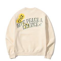 Smile Gpc Crewneck Cream