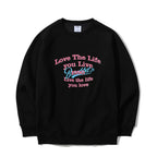 Love 90'S Crewneck Black