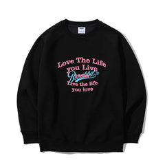 Love 90'S Crewneck Black