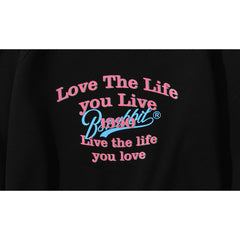 Love 90'S Crewneck Black