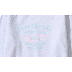 Love 90'S Crewneck Gray
