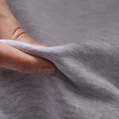 Logo Embroidery Crewneck Light Gray