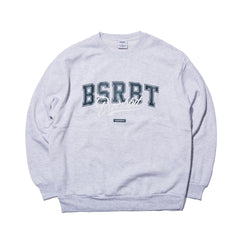 Front Authentic Crewneck Light Gray