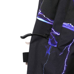 Dsxbr 2Nd Velvet Wide Box Pants Purple Thunder Black