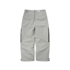 Special Seam Sealing Wide Ventilation Pants Ink Splatter Gray