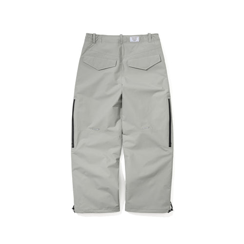 Special Seam Sealing Wide Ventilation Pants Ink Splatter Gray