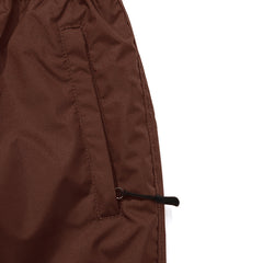Dsxbr 2Nd Velvet Wide Box Pants Chocolate