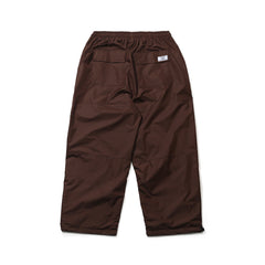 Dsxbr 2Nd Velvet Wide Box Pants Chocolate