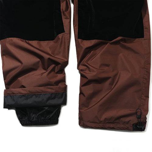 Dsxbr 2Nd Velvet Wide Box Pants Chocolate