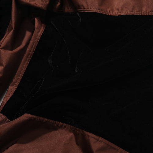 Dsxbr 2Nd Velvet Wide Box Pants Chocolate