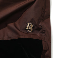 Dsxbr 2Nd Velvet Wide Box Pants Chocolate