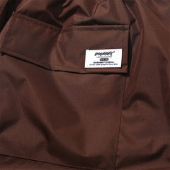 Dsxbr 2Nd Velvet Wide Box Pants Chocolate