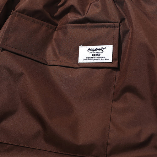 Dsxbr 2Nd Velvet Wide Box Pants Chocolate