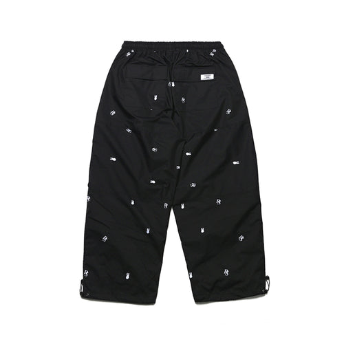 Dsxbr 2Nd Velvet Wide Box Pants Dbp Black