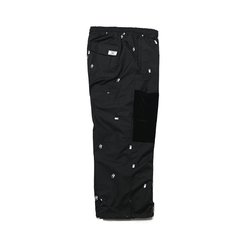 Dsxbr 2Nd Velvet Wide Box Pants Dbp Black
