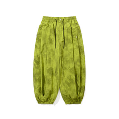 Dsxbs 3L New Super Wide Ventilation Jogger Pants Rip Stop Lime