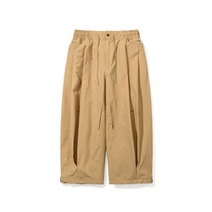 Bs Logo New Super Wide Ventilation Pants Beige